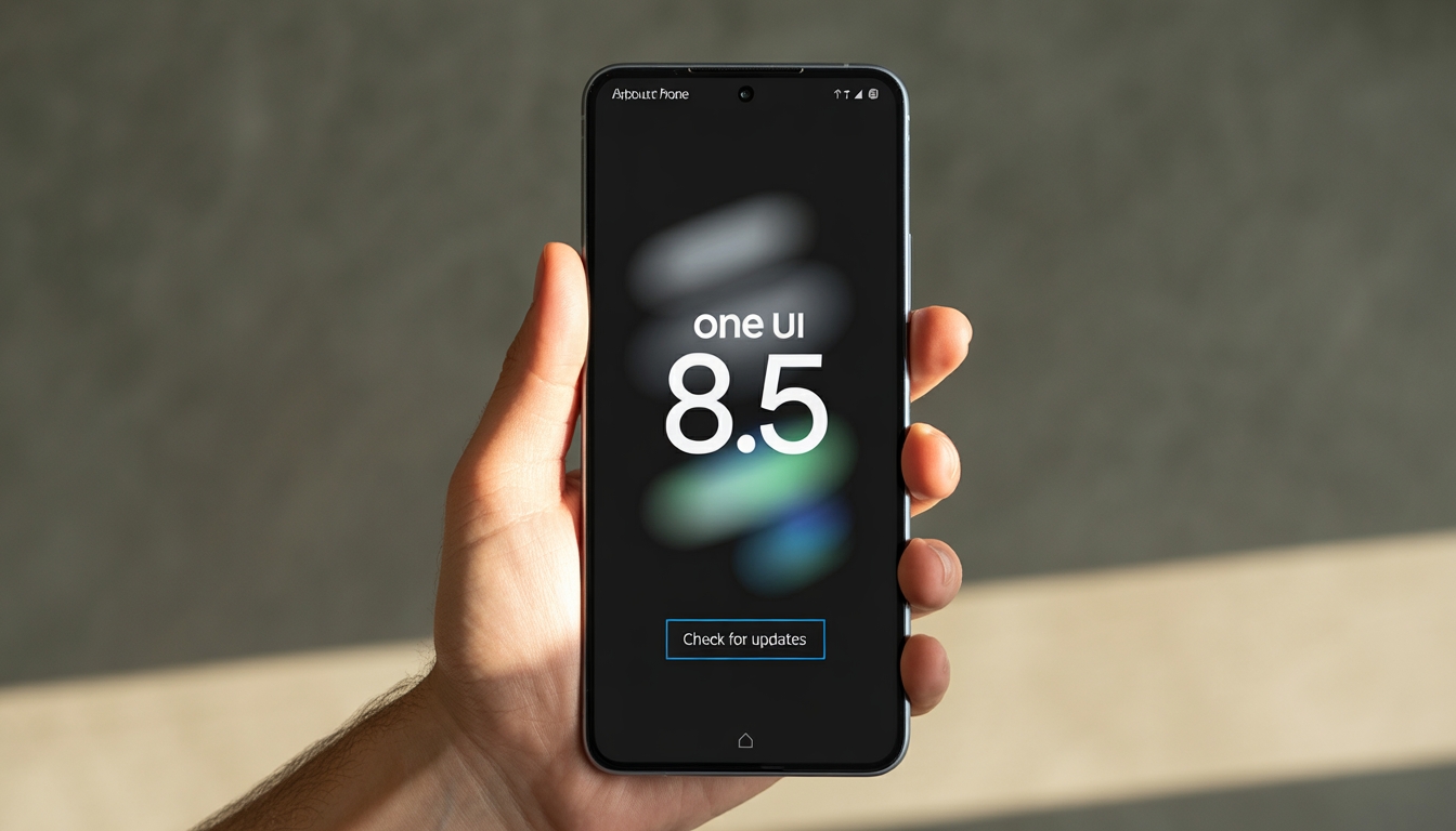 Smartphone com One UI 8.5