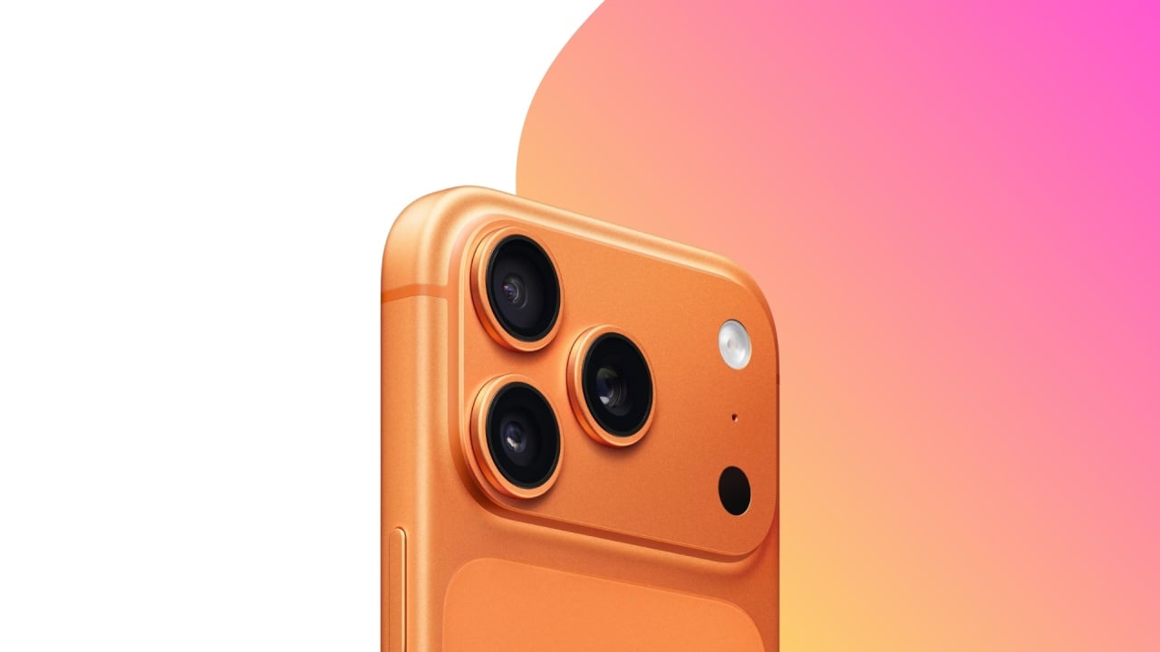 iPhone 17 Pro laranja