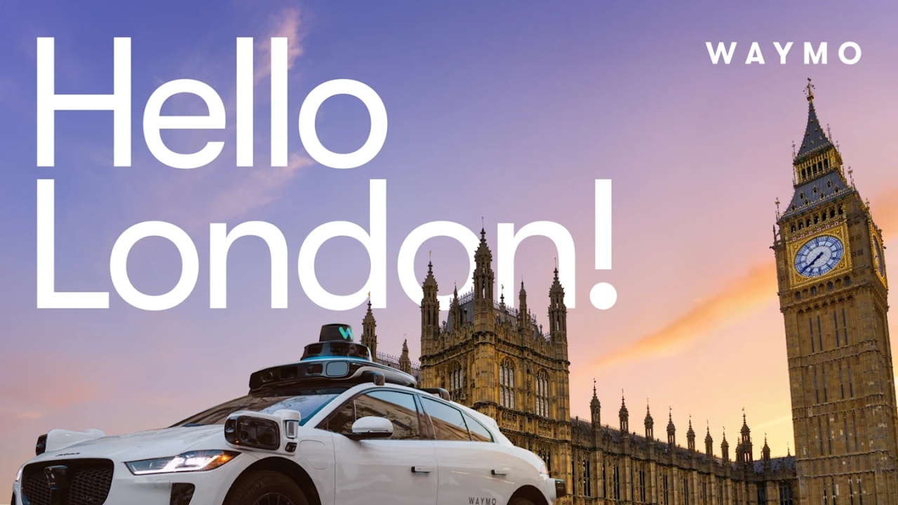 Waymo em londres