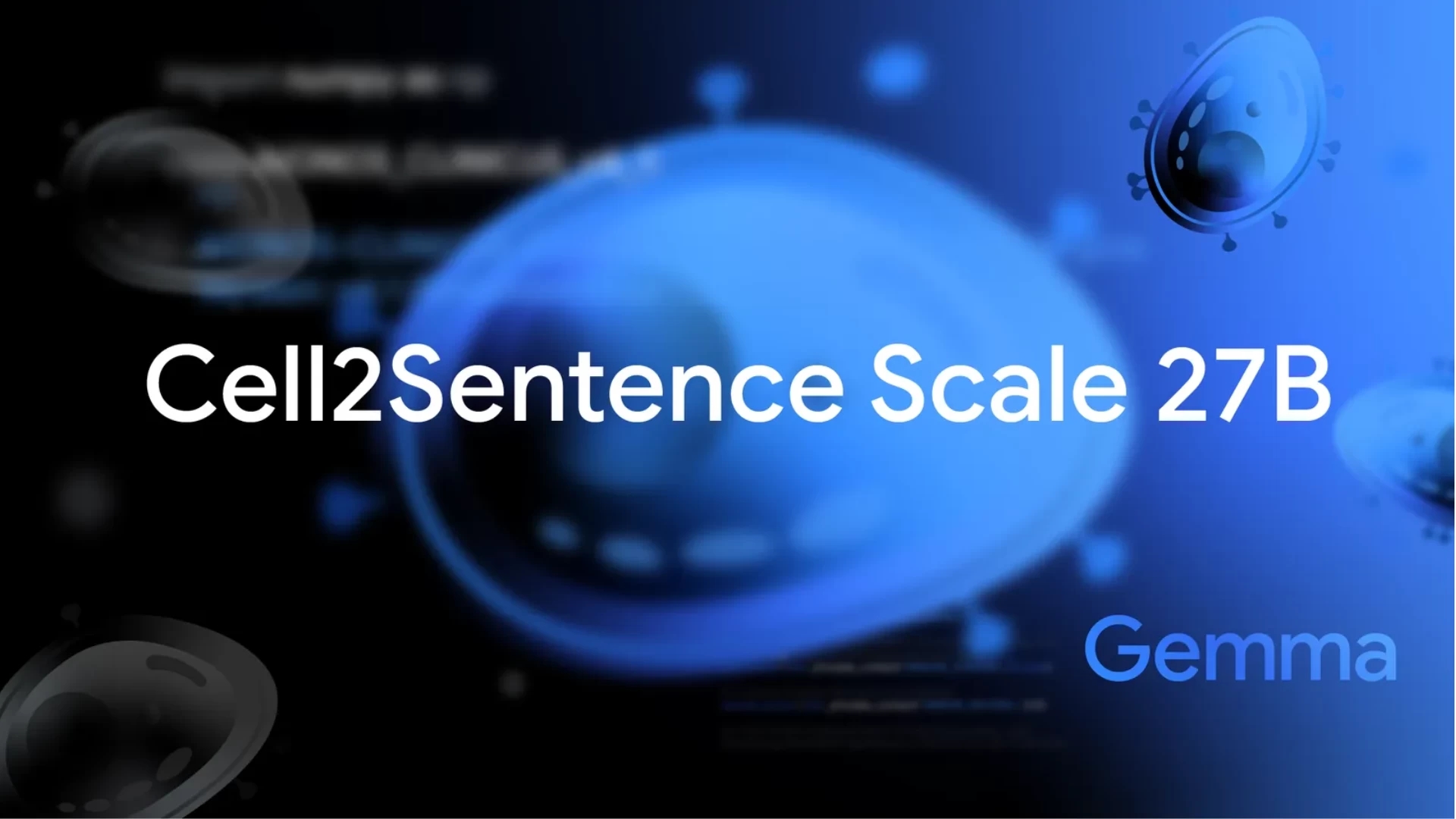 Google Cell2Sentence Scale 27B