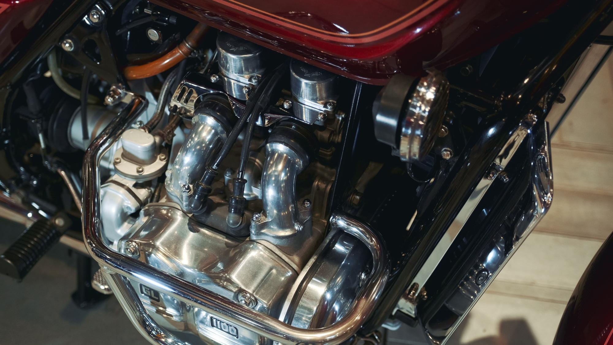 Motor do interior de um carro