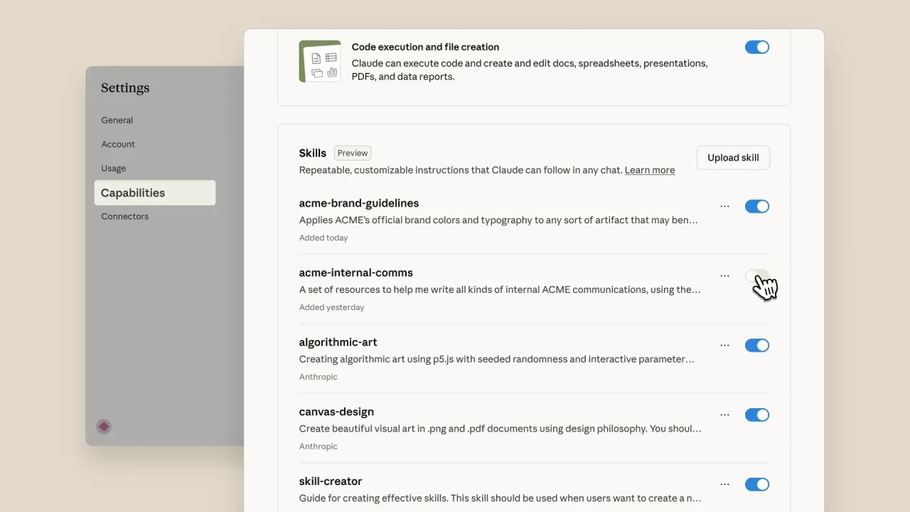 claude com nova funcionalidade