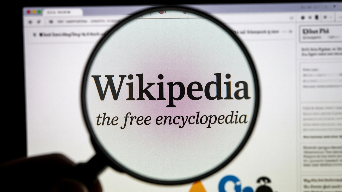 Wikipédia sobre uma lupa