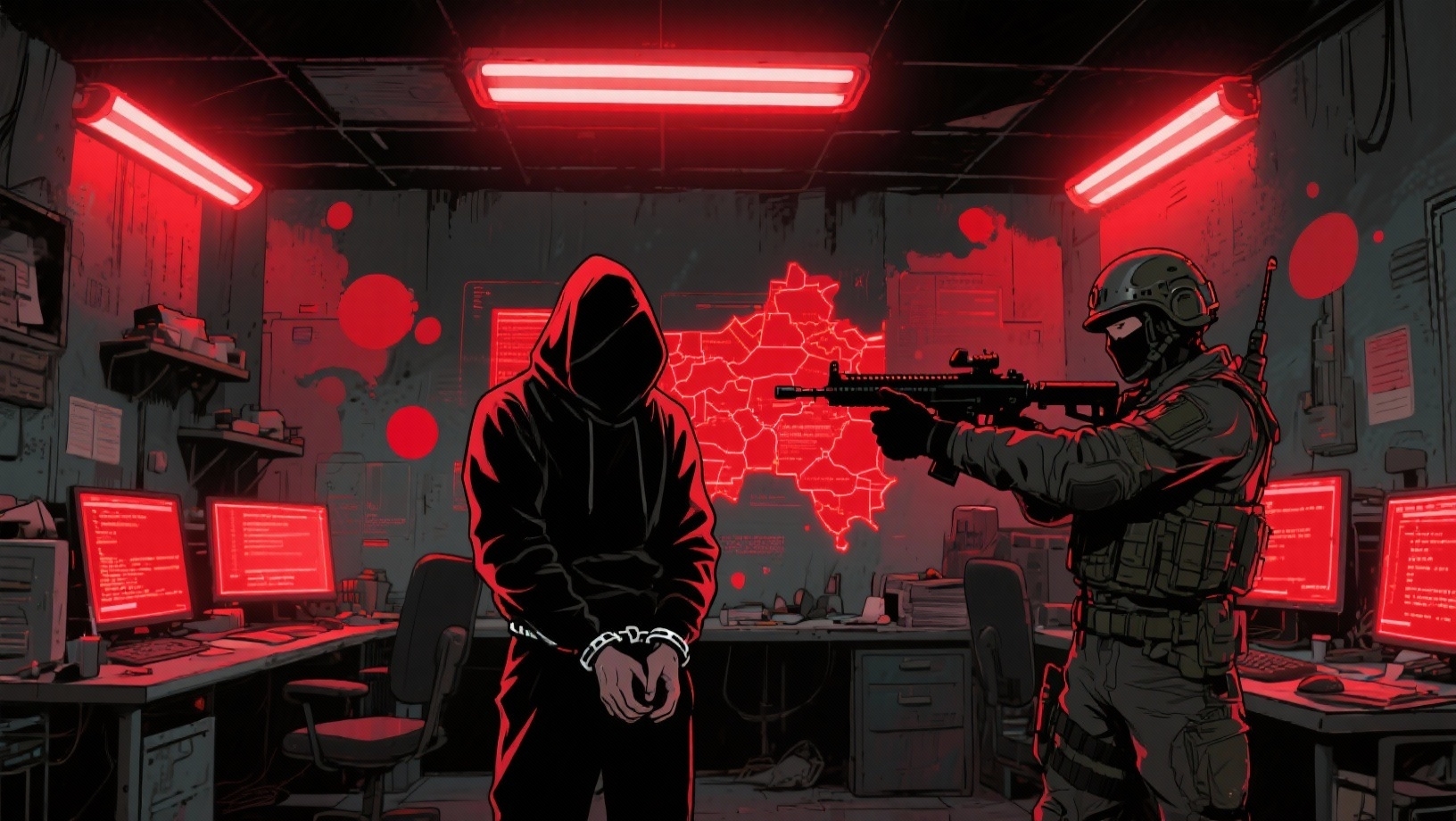 hacker preso pelas autoridades