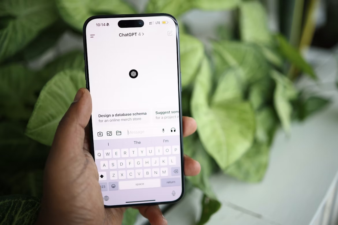 Chatgpt em smartphone