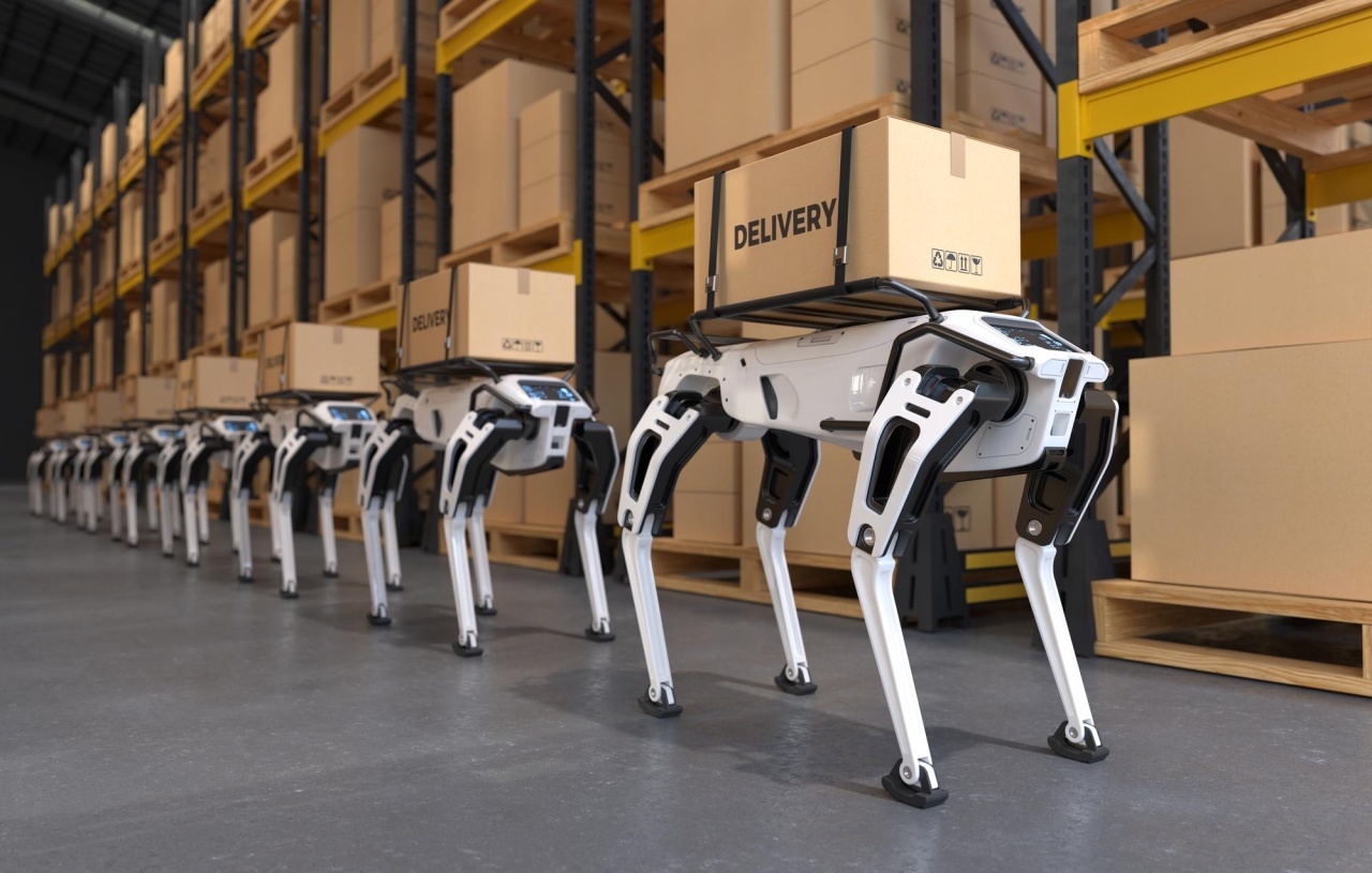robots a carregarem encomendas
