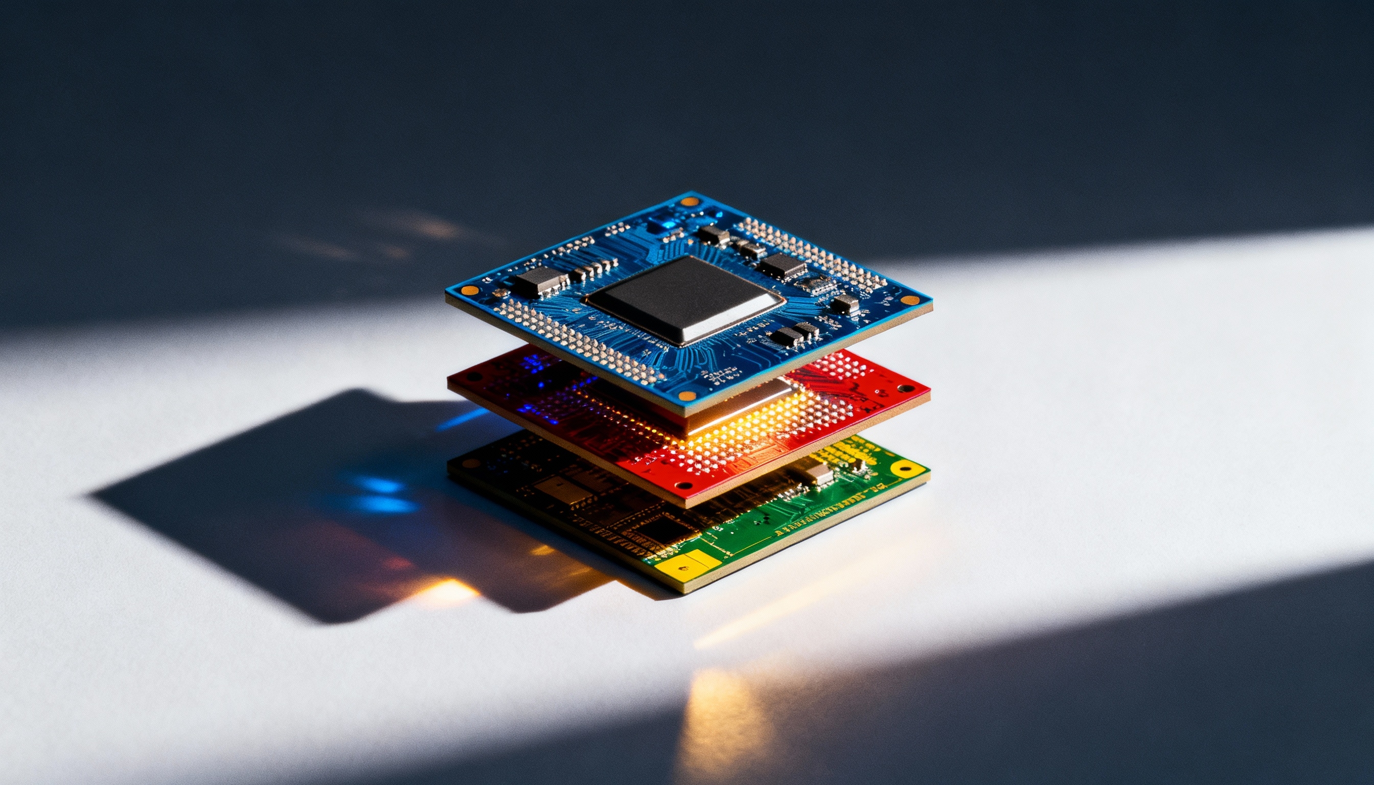 chips em cima uns dos outros