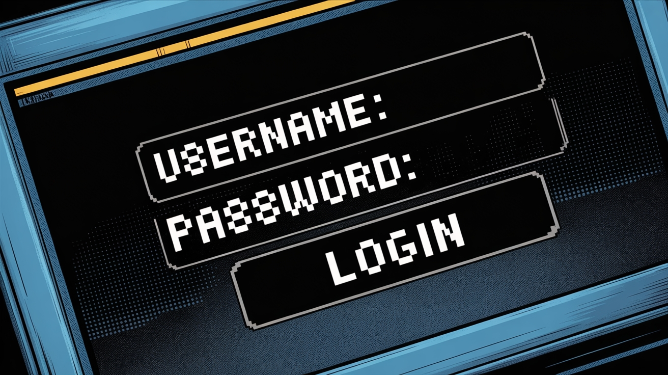 username e password