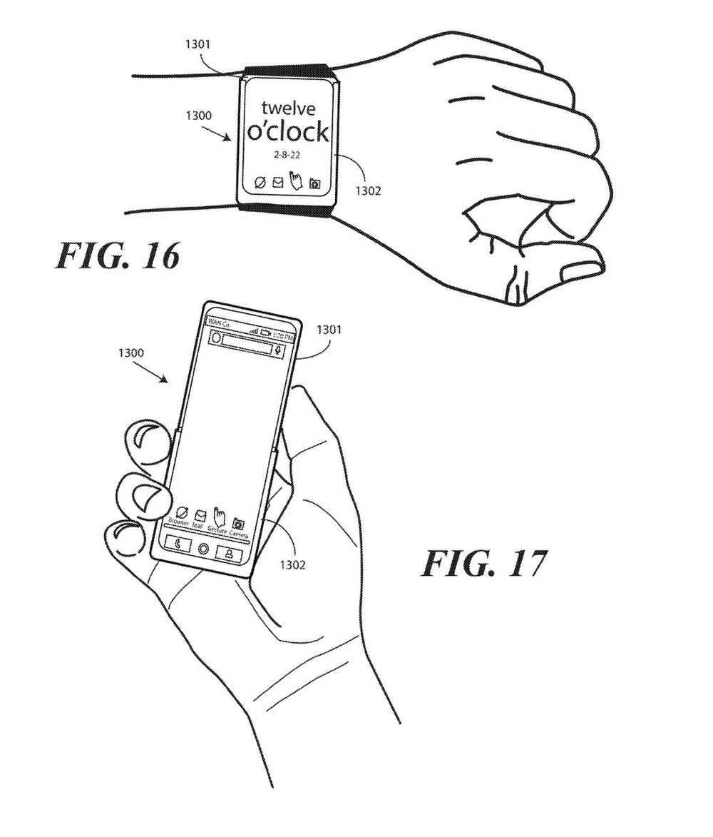 imagem da patente da motorola