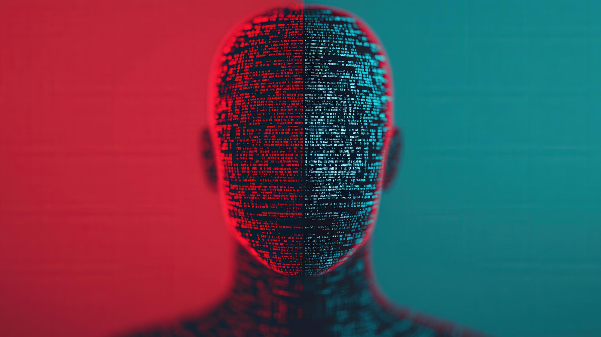 imagem de um rosto criado por IA