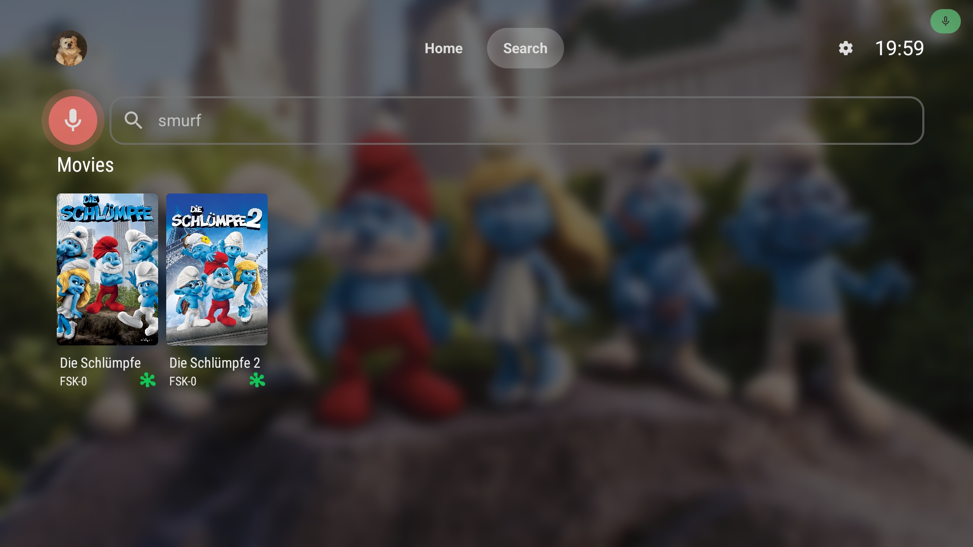 Jellyfin nova interface