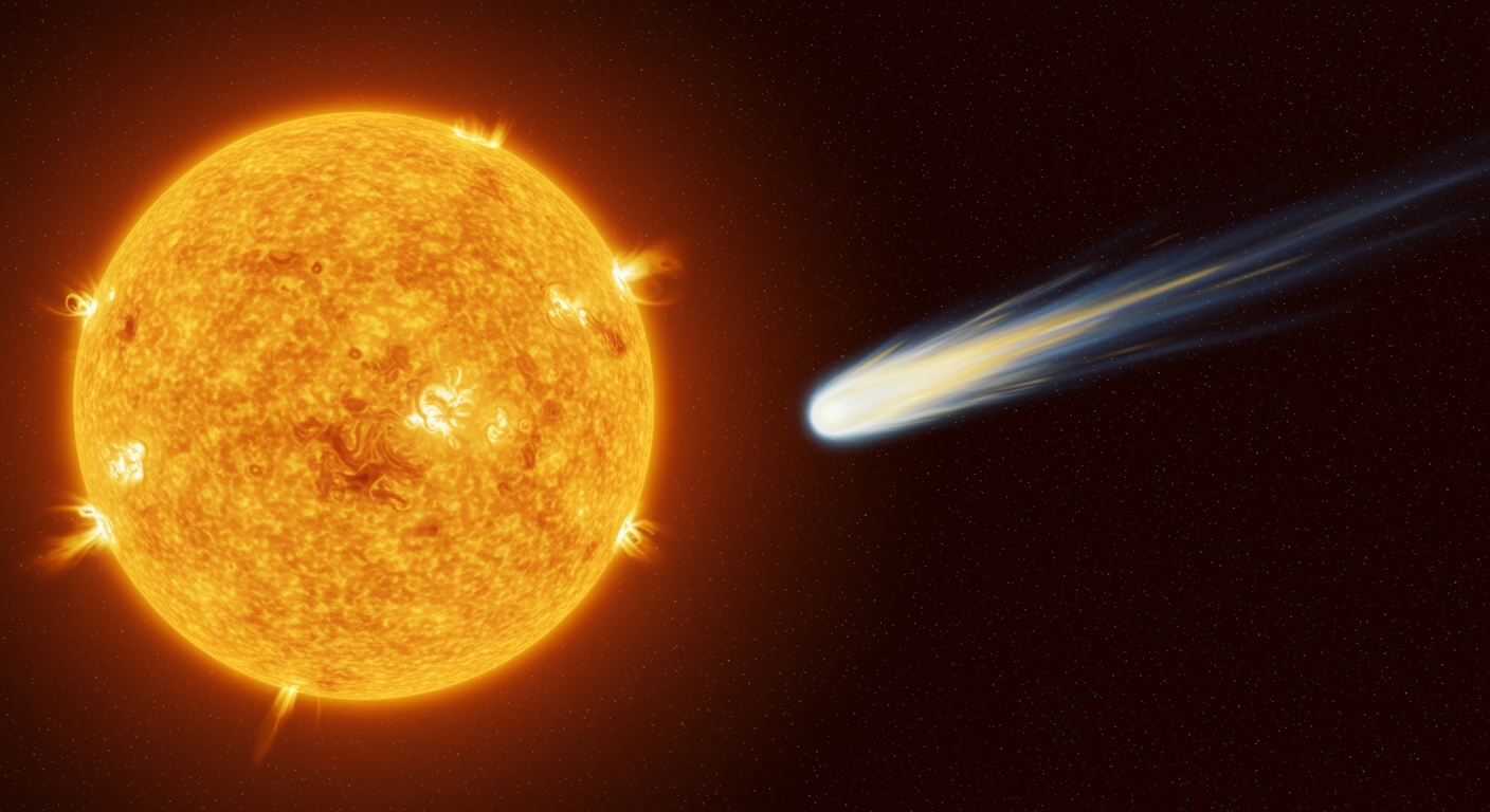 Objeto interestrelar proximo do sol