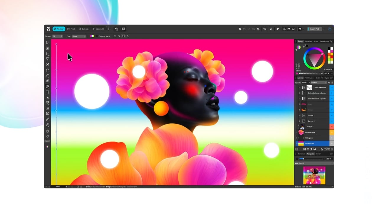 Affinity Studio Canva