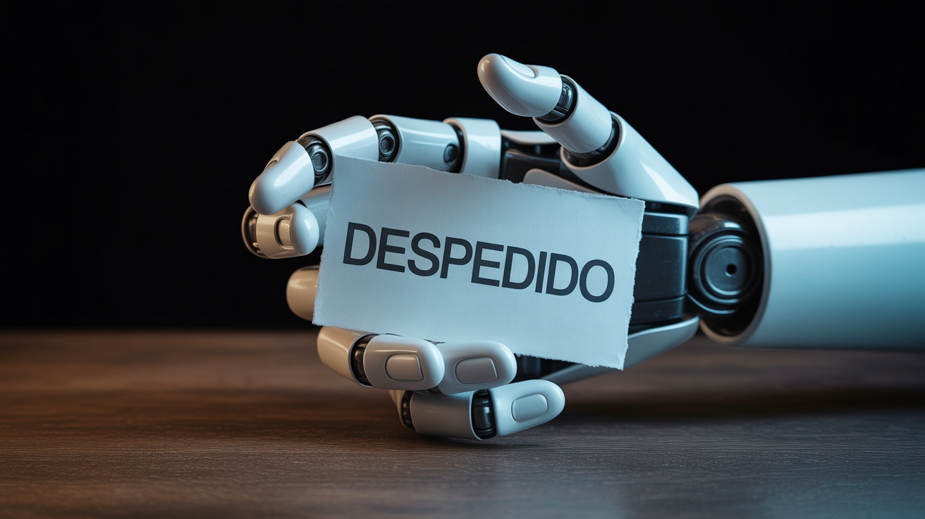 robot a dizer despedido