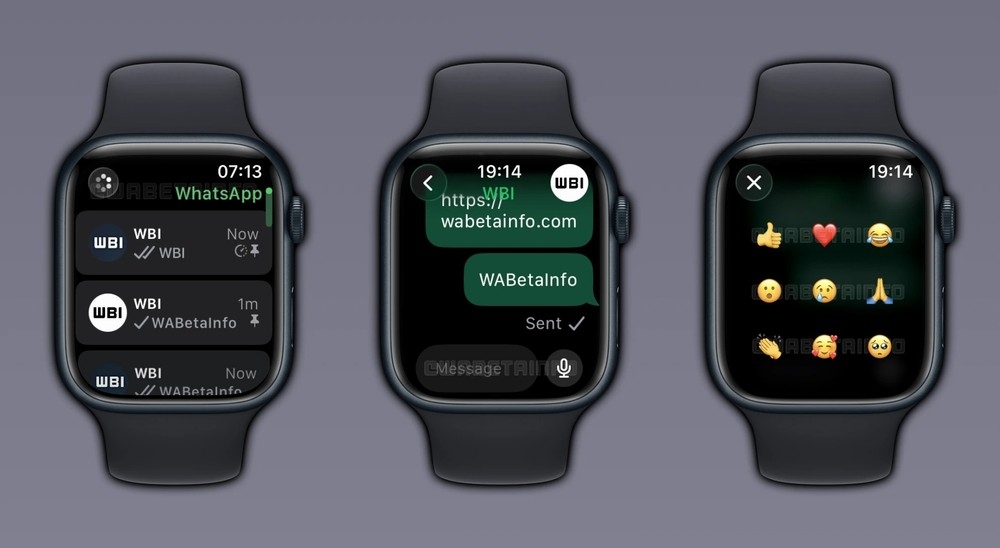 whatsapp no apple watch
