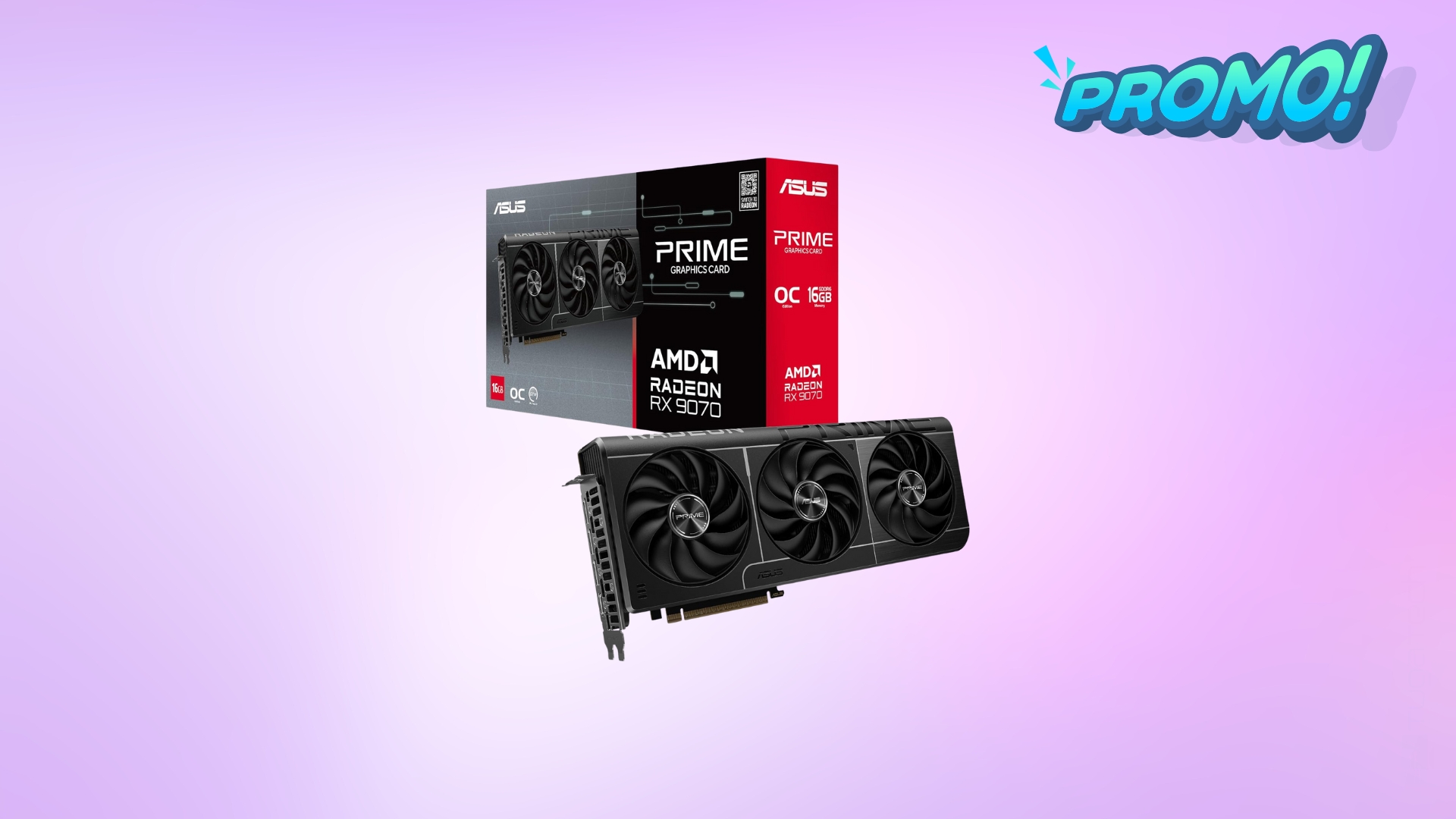 ASUS Prime Radeon RX 9070 OC