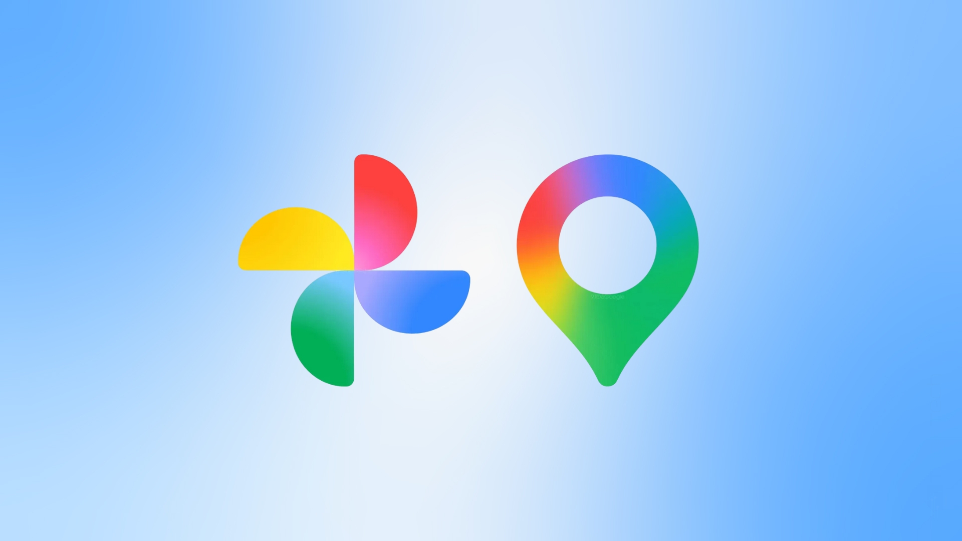 novos icones das aplicações da Google