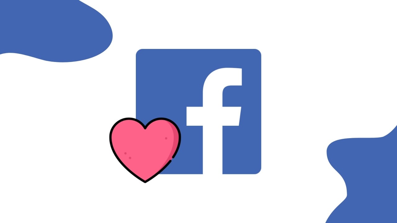 Facebook com coração