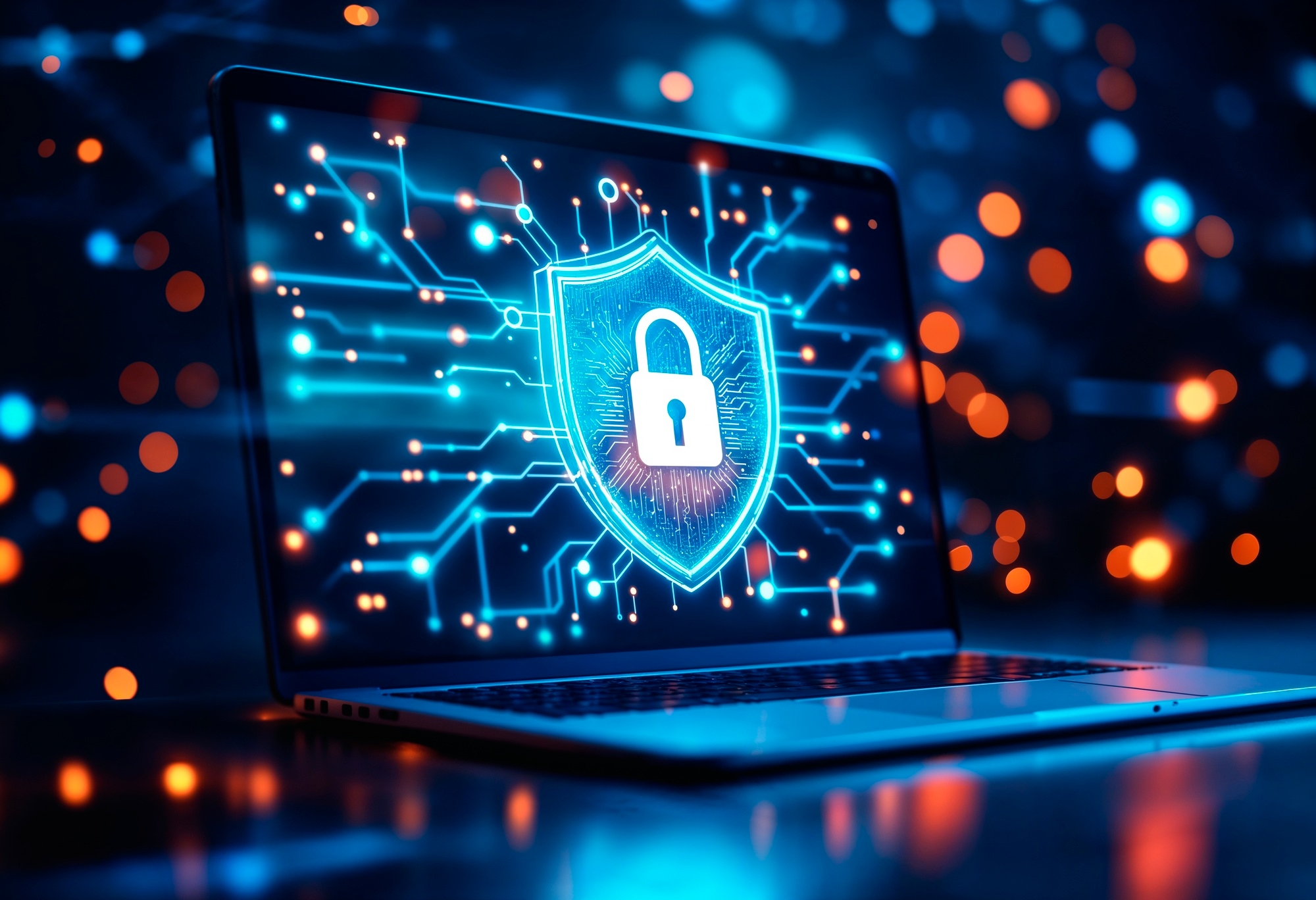 computador em cibersegurança