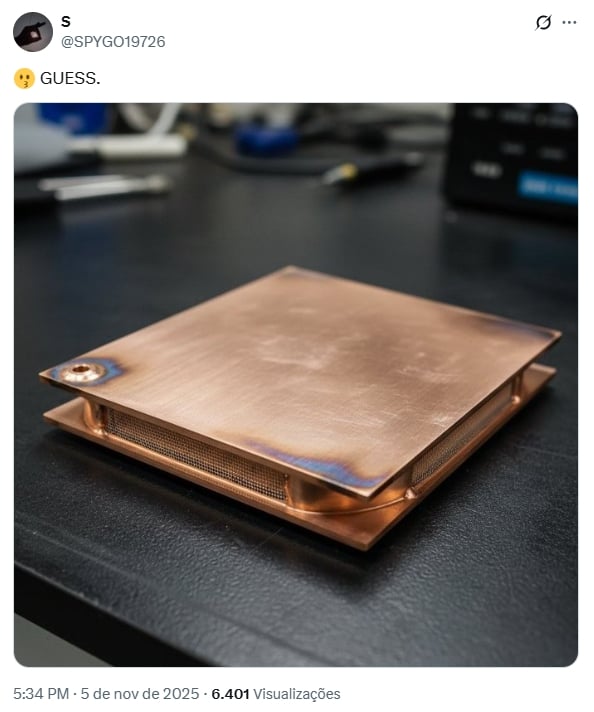 imagem do cooler de futuros dispositivos da Samsung