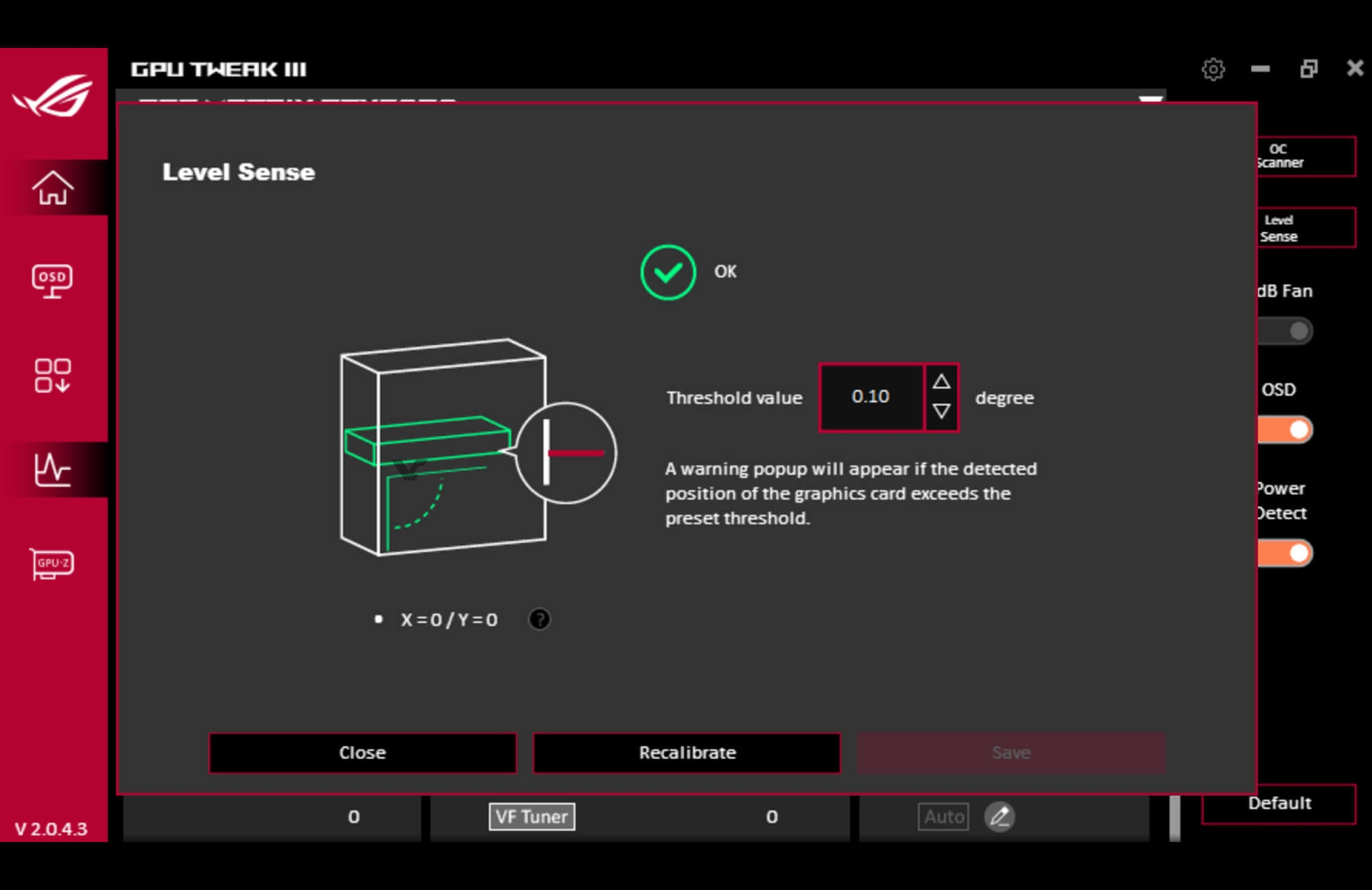 software da placa gráfica