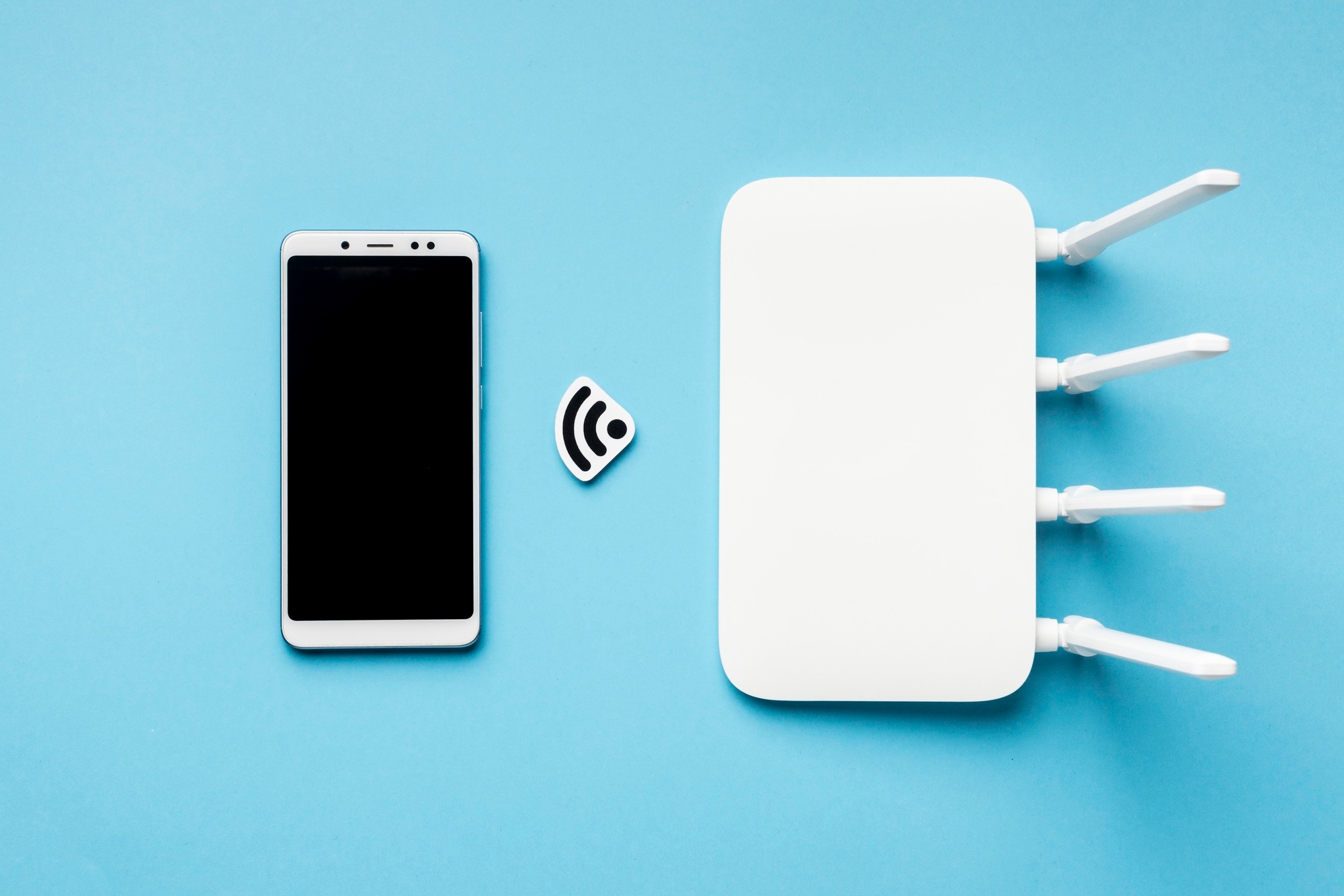 router em smartphone