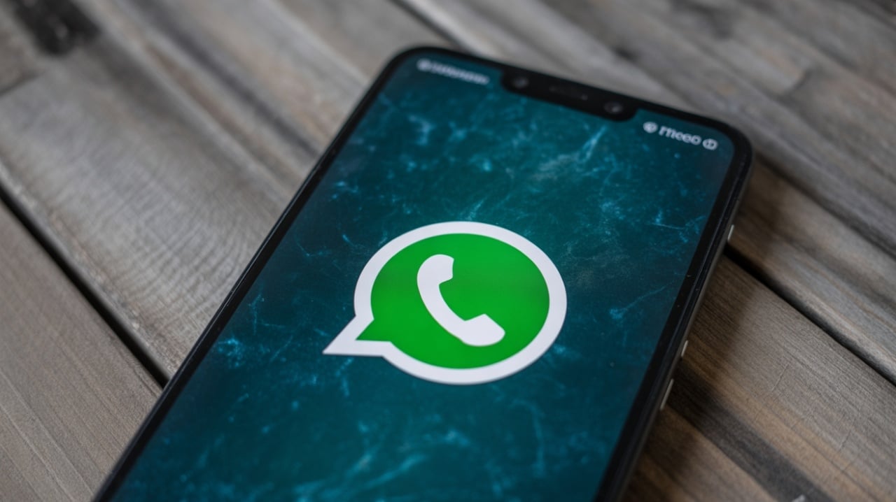 WhatsApp em smartphone