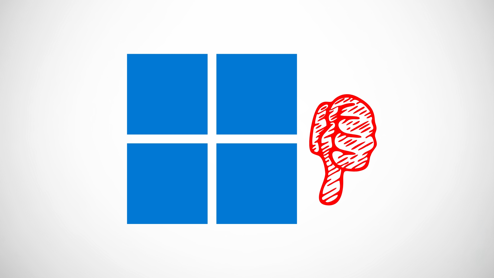 Windows com voto negativo