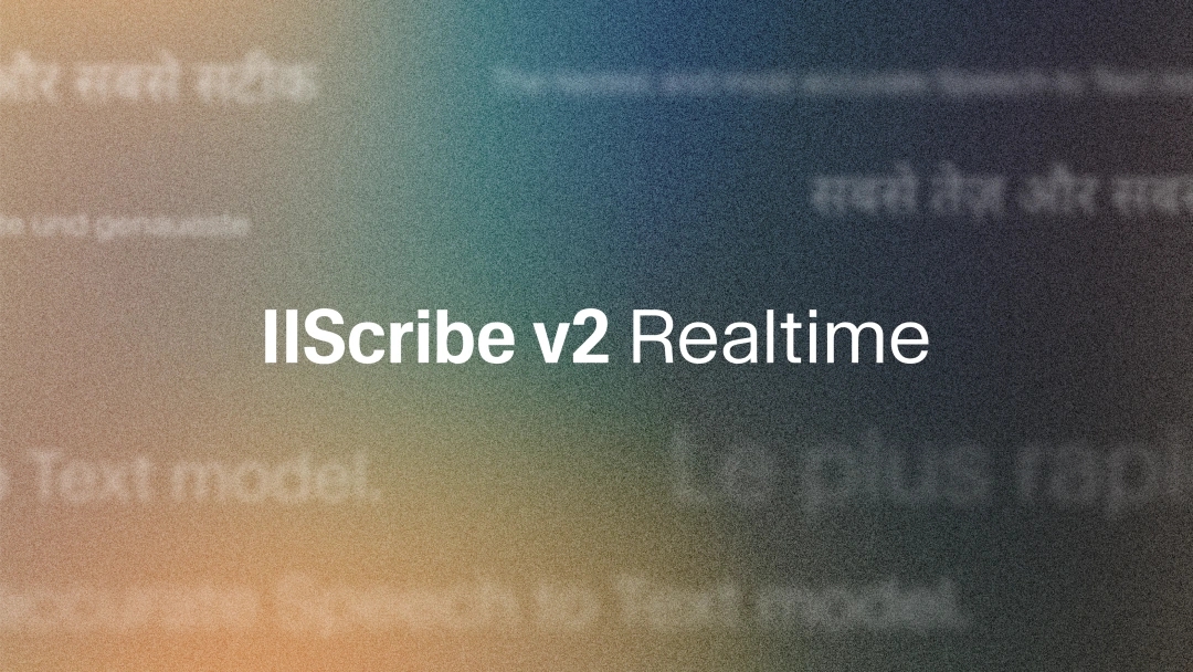 Scribe v2 Realtime