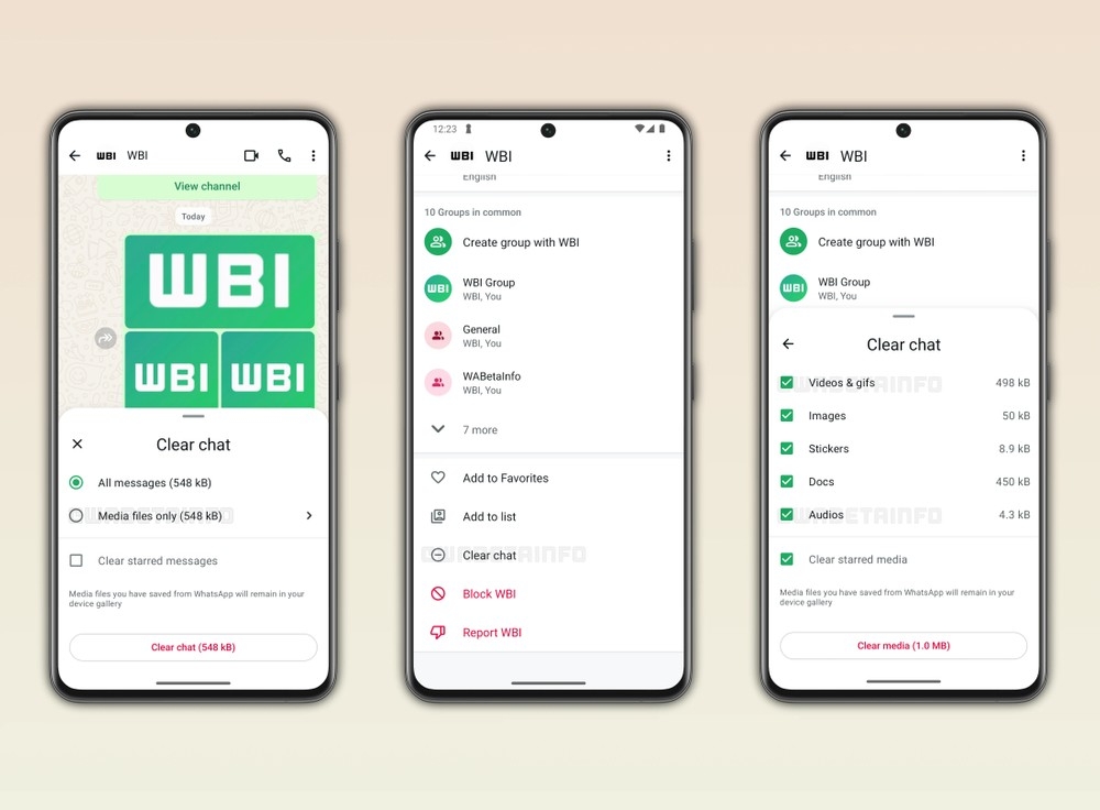 whatsapp imagem de nova funcionalidade na plataforma de mensagens da Meta