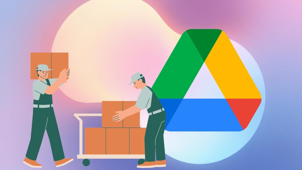 google drive mudança