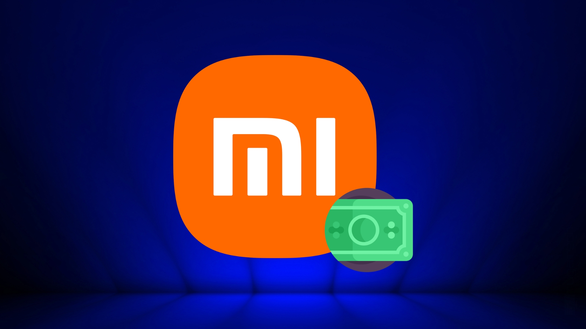 Xiaomi com dinheiro