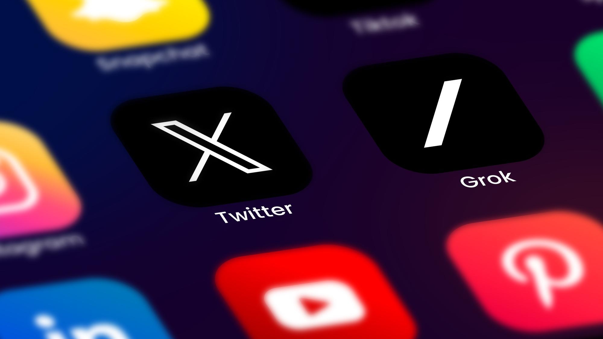 Twitter X e Grok