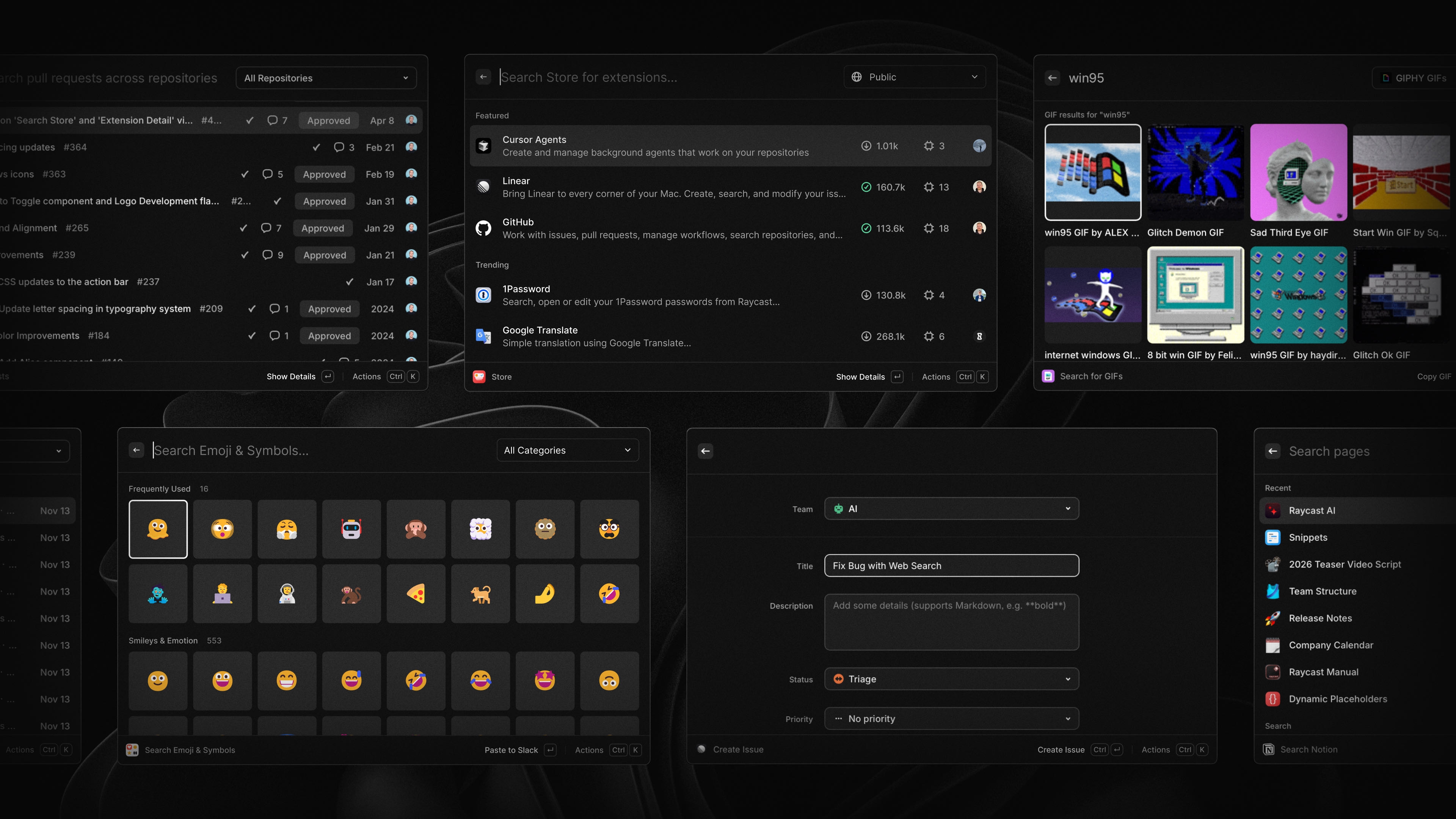 Raycast para windows