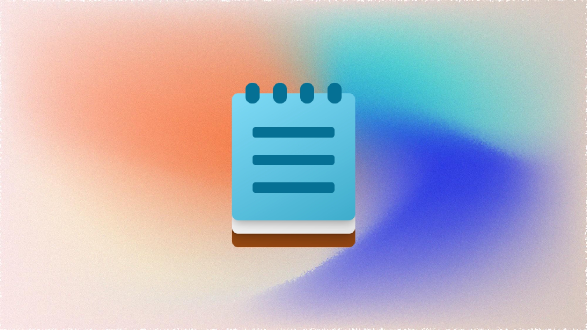 bloco de notas do Windows