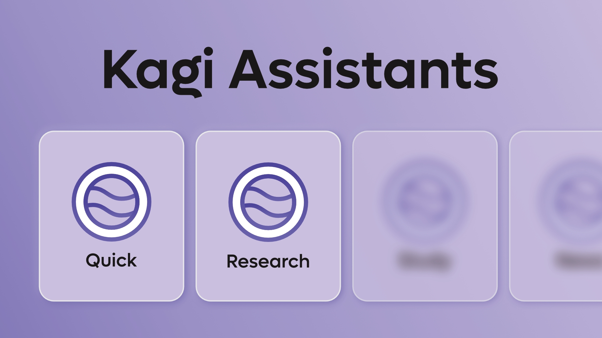 Kagi Assistants