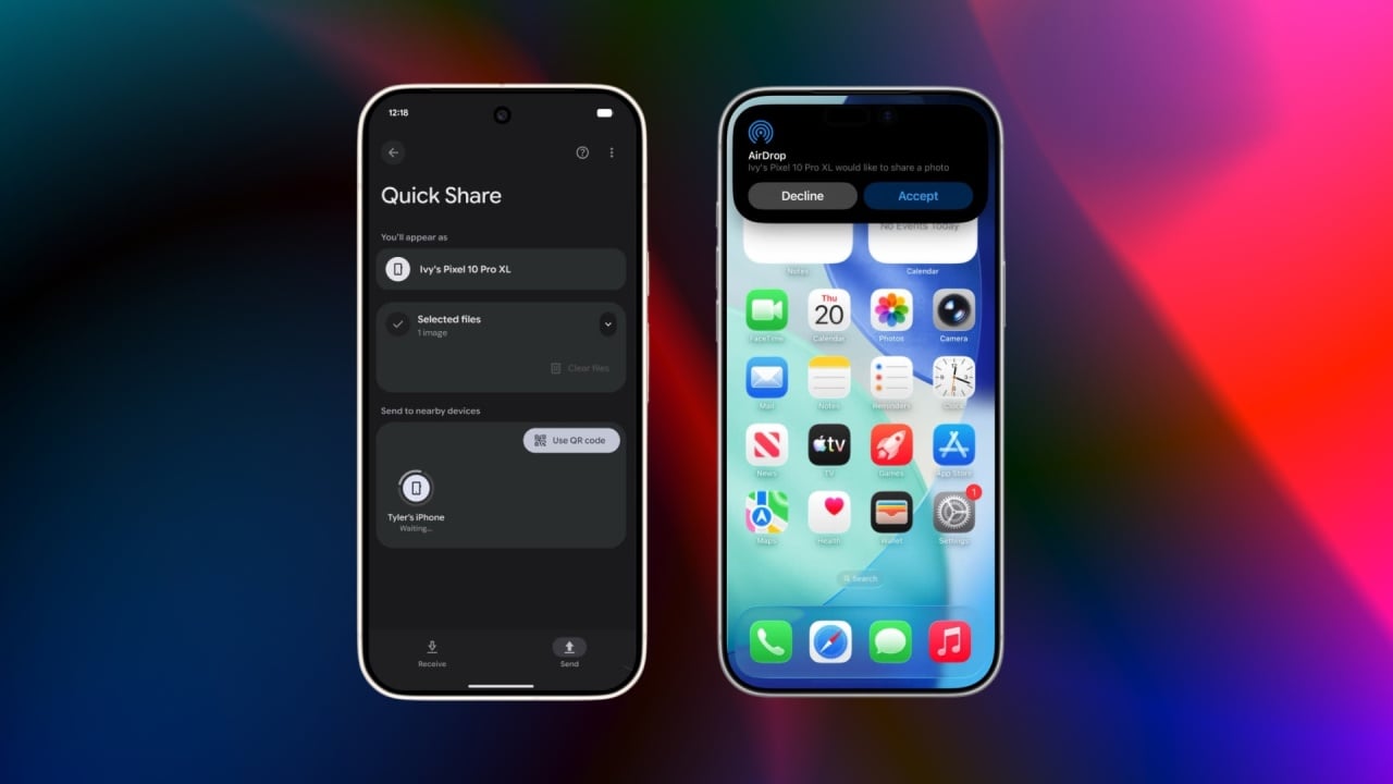 partilha do android para ios