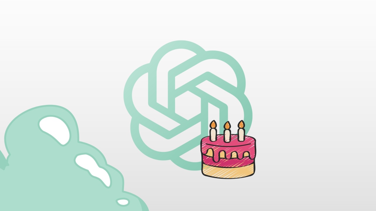 ChatGPT com aniversário