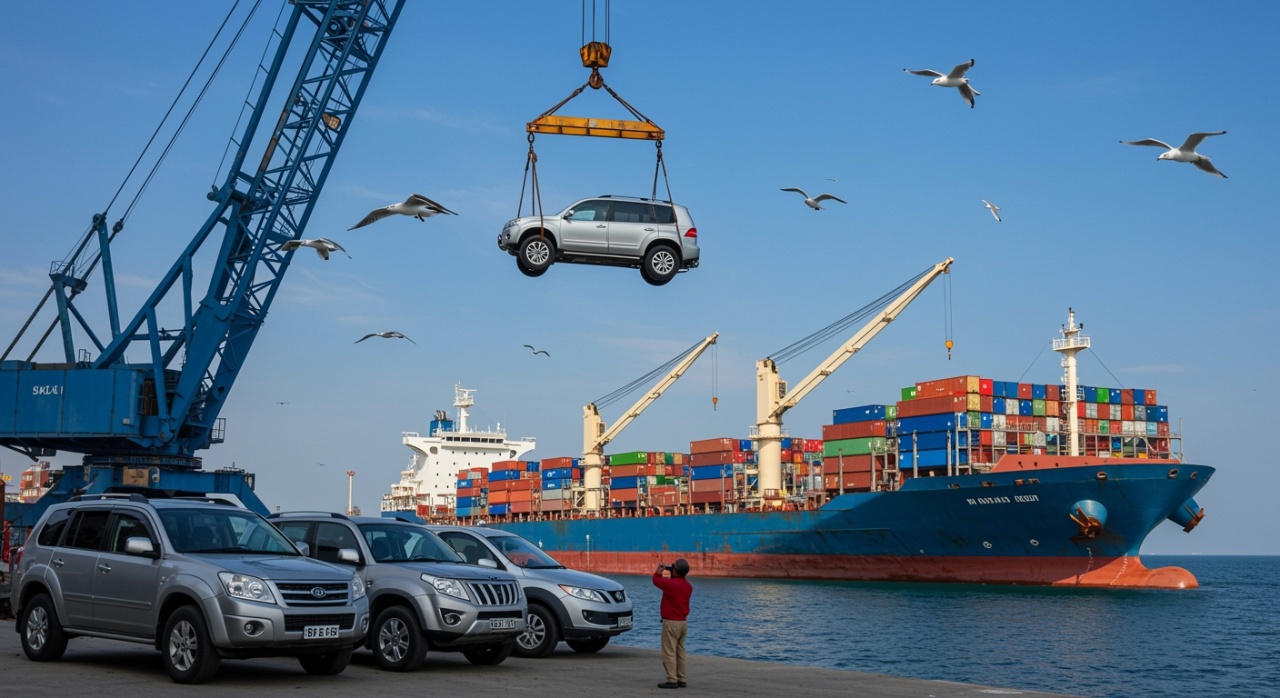 exportação de carros