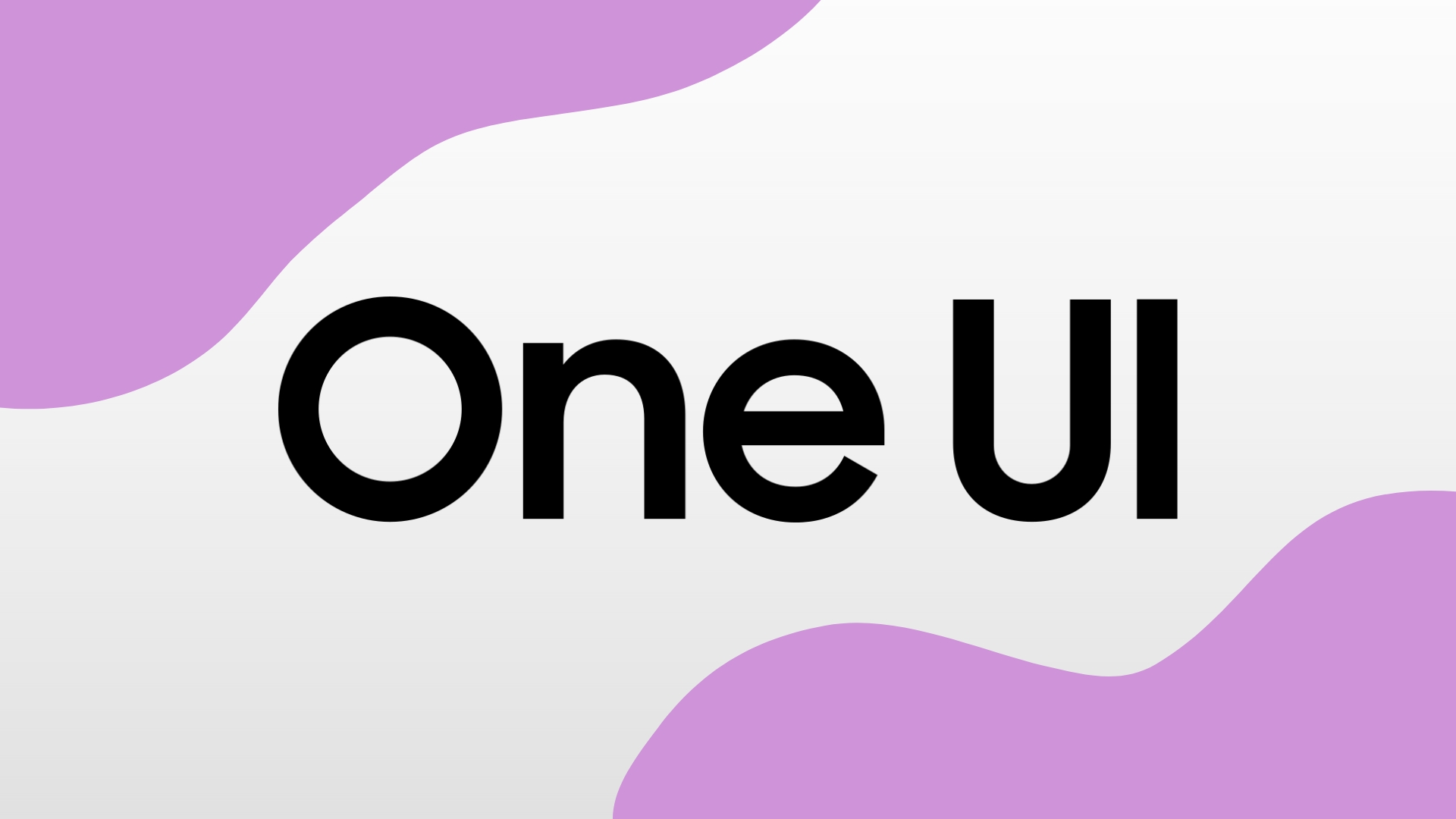 one UI logo