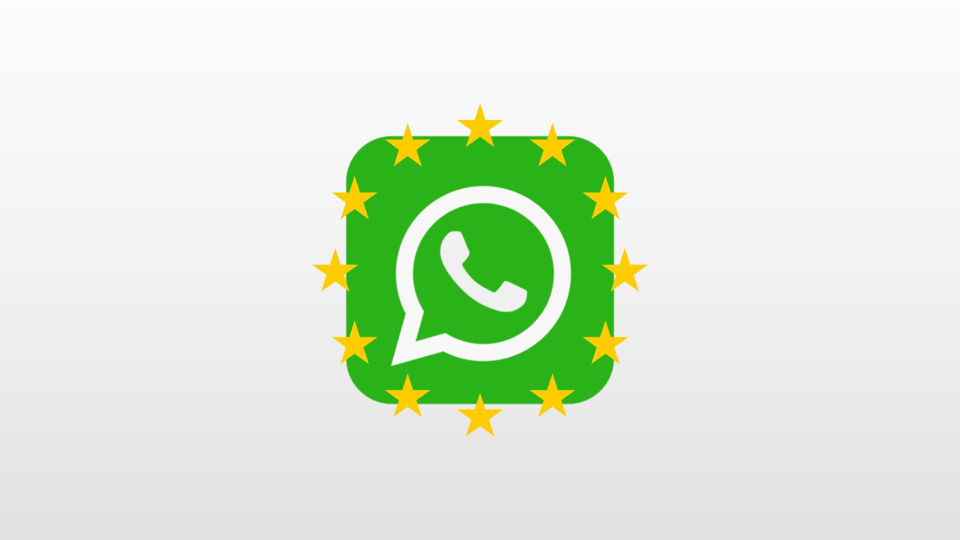 WhatsApp com união europeia