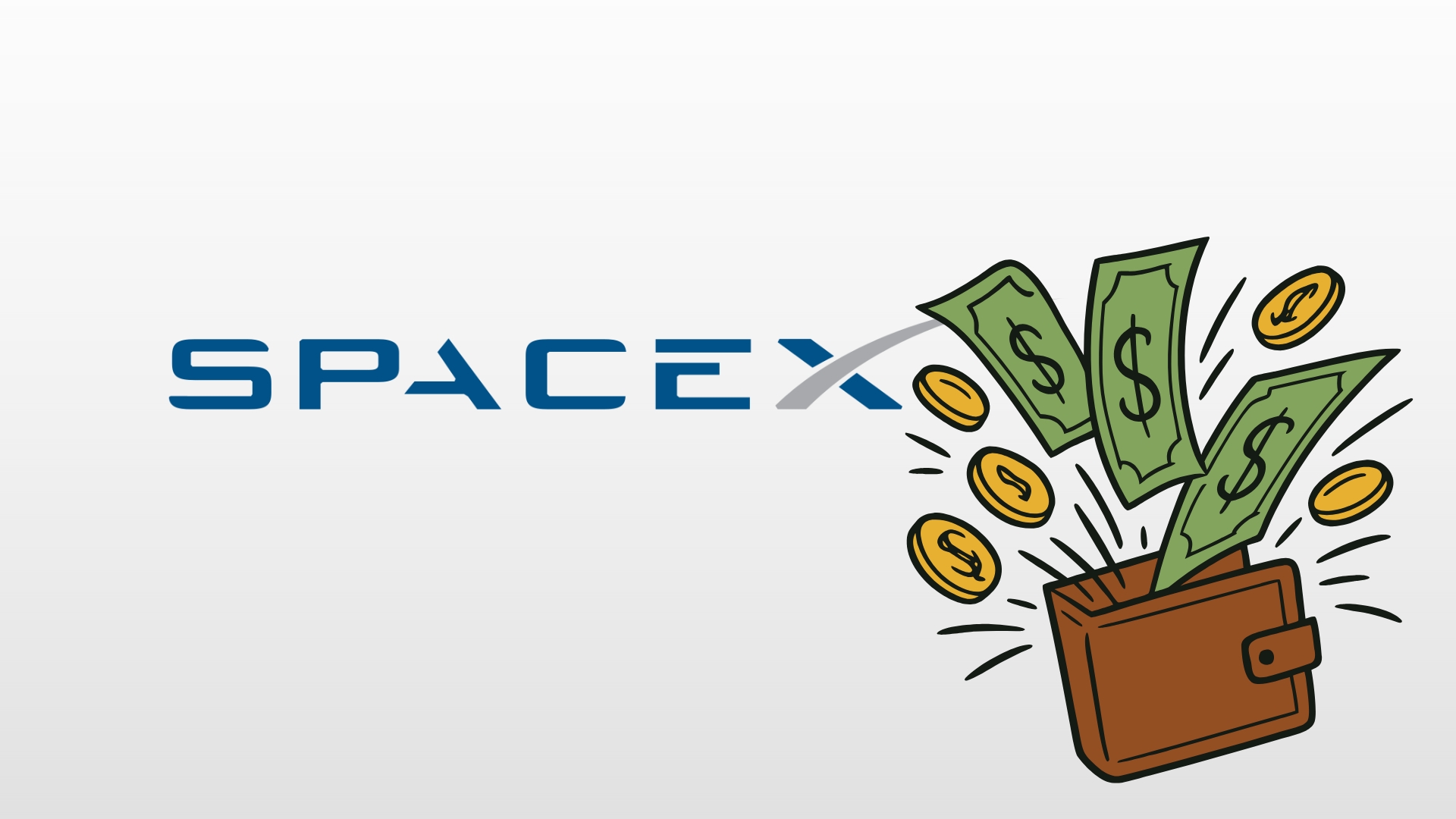 SpaceX com carteira cheia de dinheiro