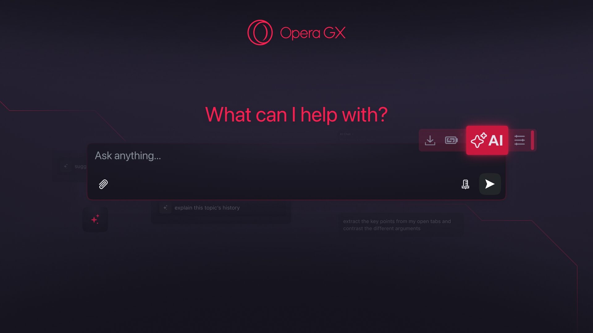 Opera GX mais rápido