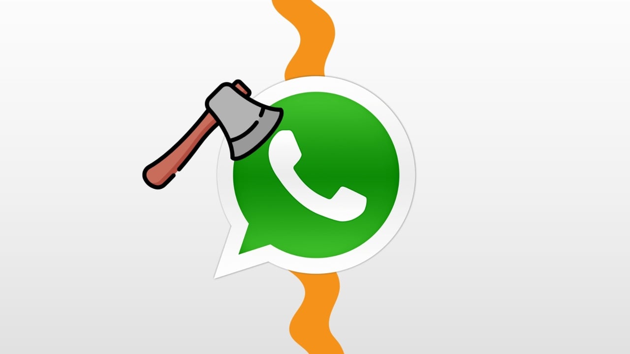 WhatsApp com machado de final de suporte em vários dispositivos antigos