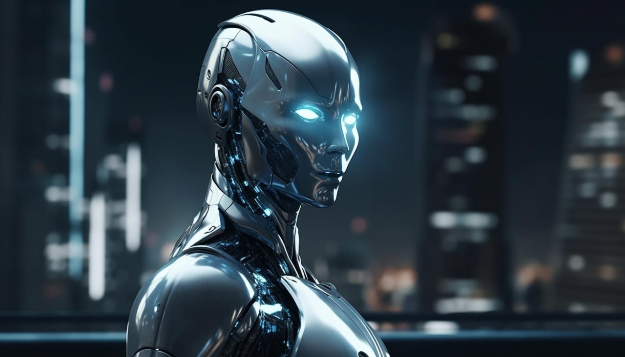 Robot futurista