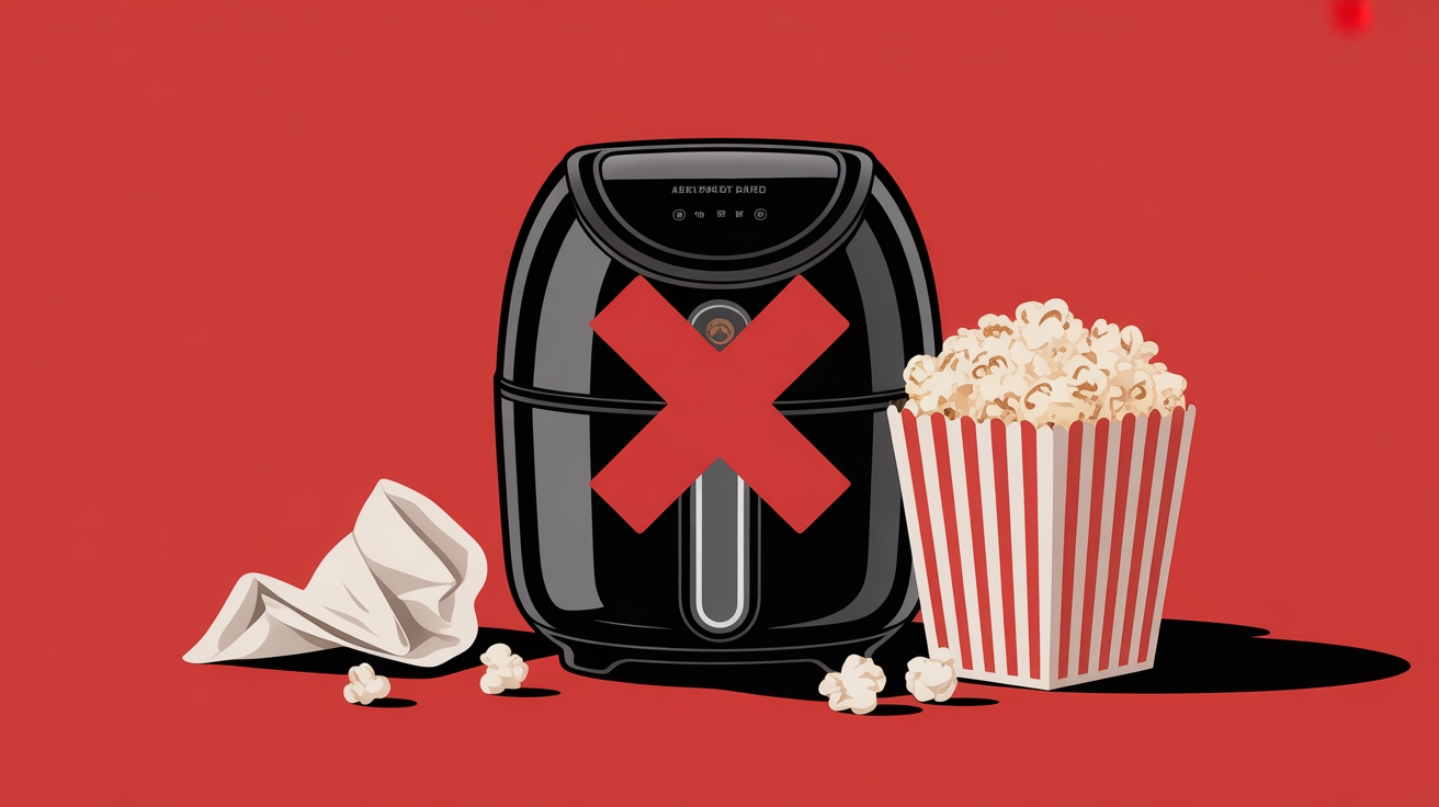 air fryer coisas a evitar