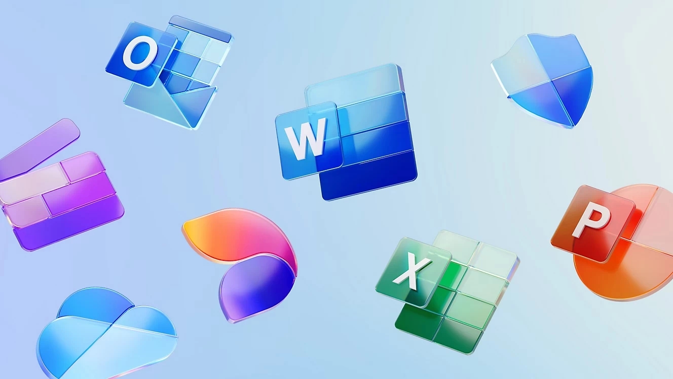 Microsoft office logos