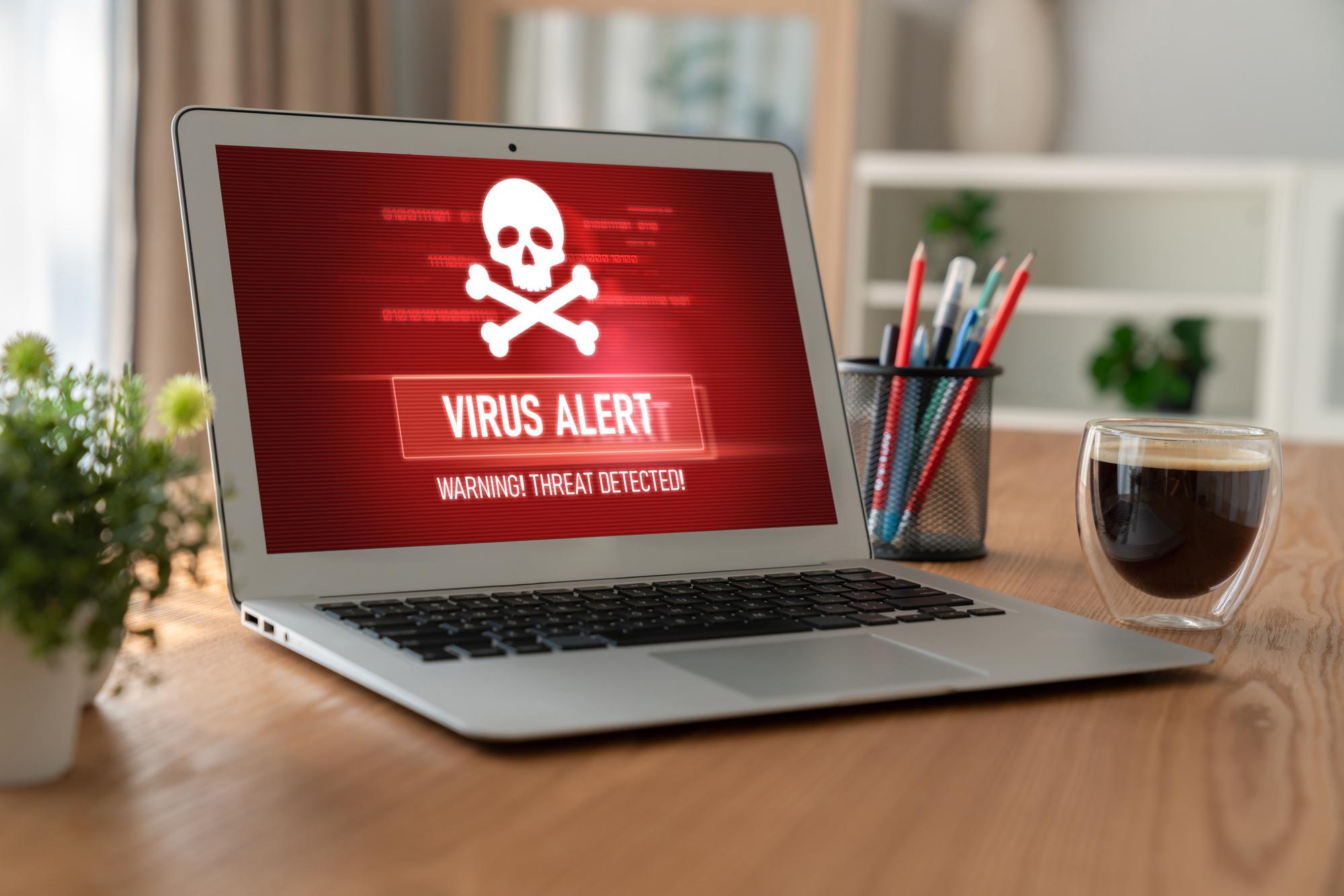 site com malware criado por IA