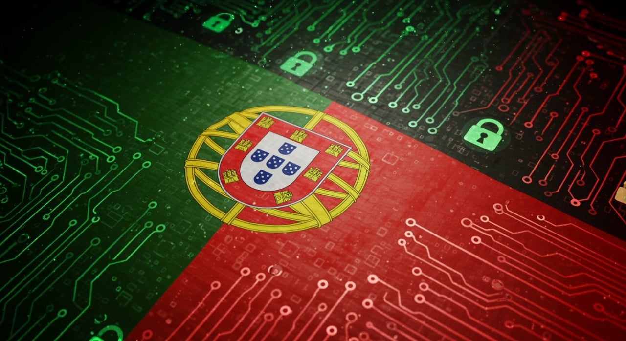 bandeira de portugal no digital