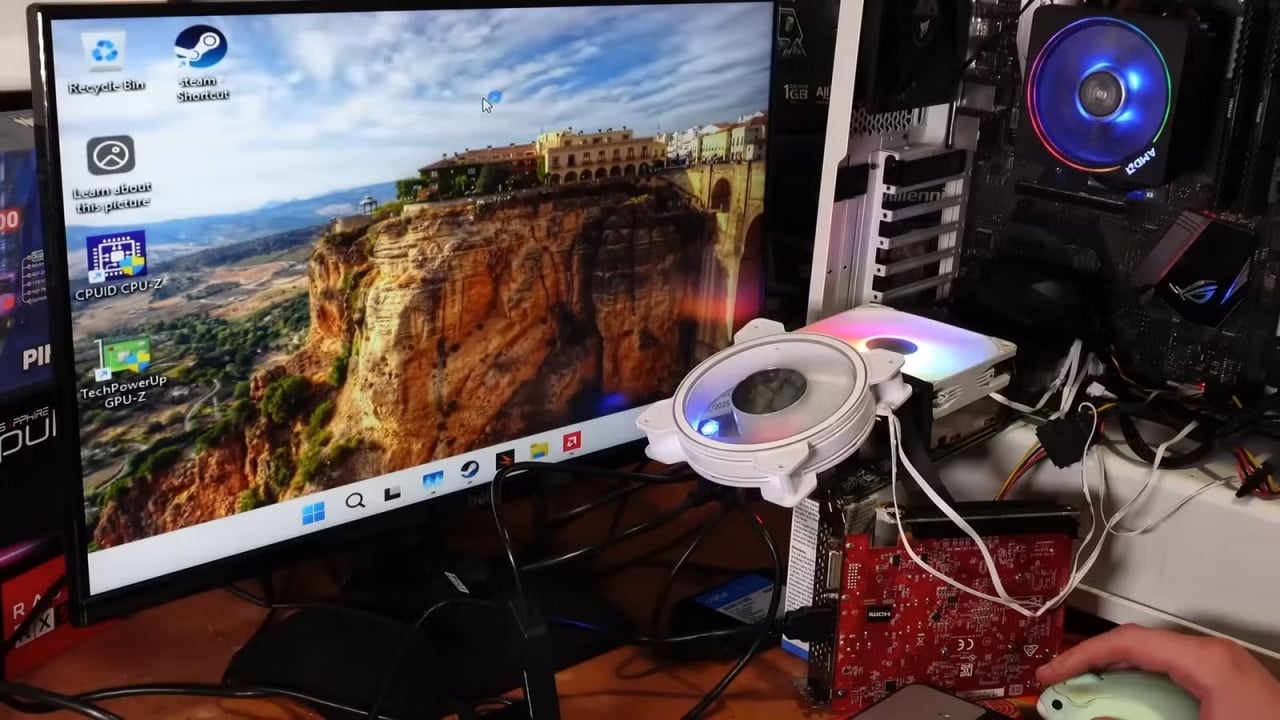 PS5 a rodar o Windows 11